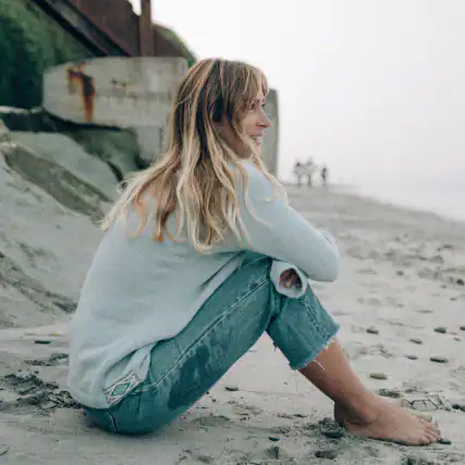 Paka Sky Blue Crewneck Sweater Alpaca Peru Cusco 6